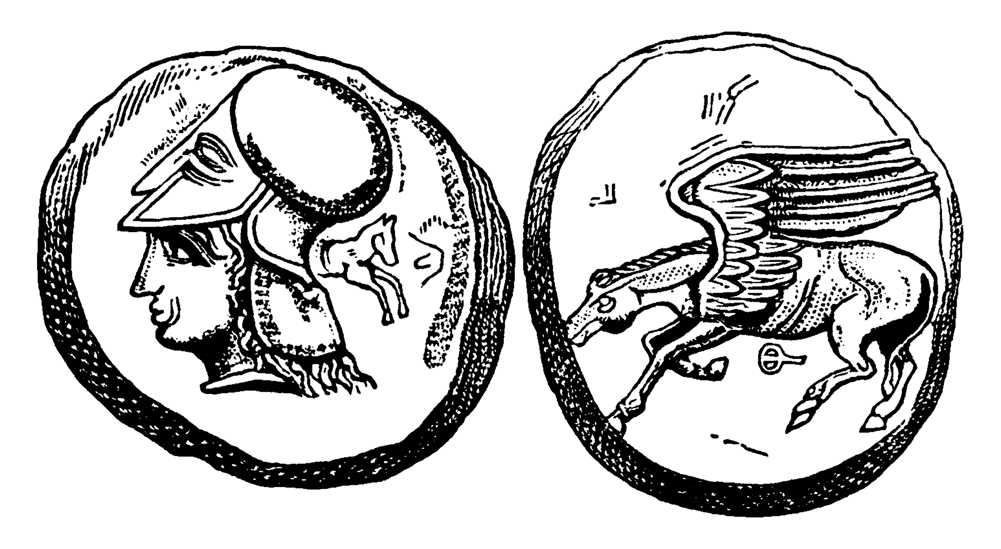 8 corinthian coin
