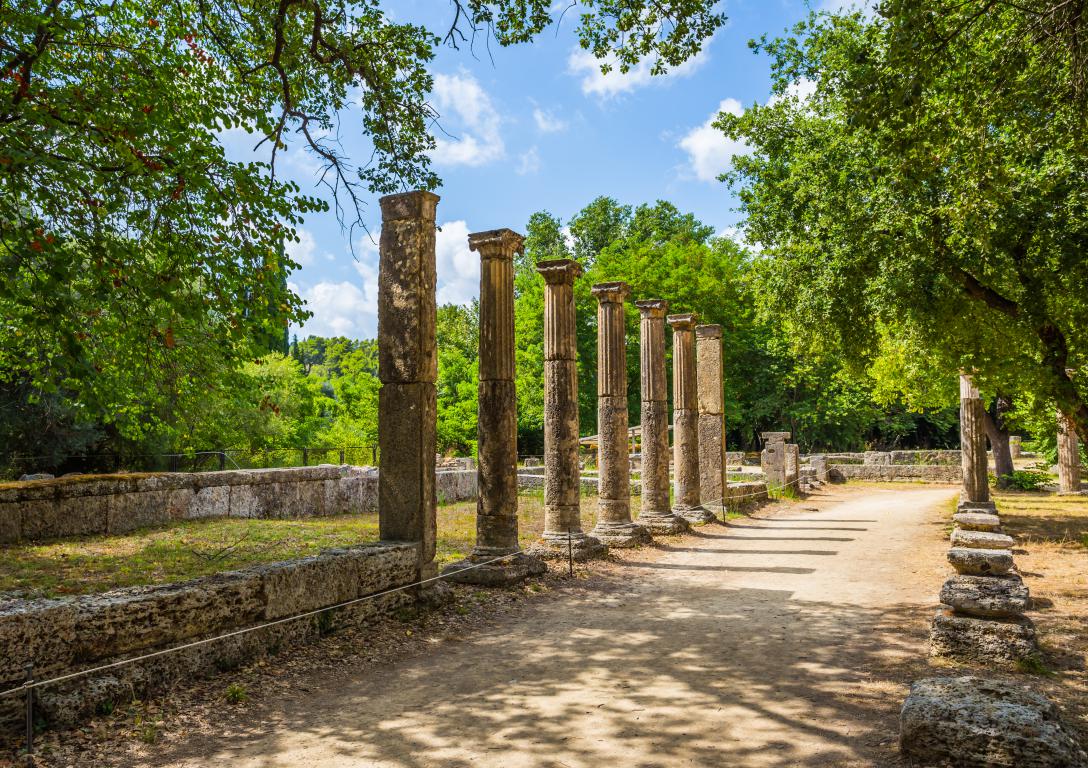 Ancient Olympia Olympic Games Percy Jackson Day Trip Greek mythology tours dep elgreco